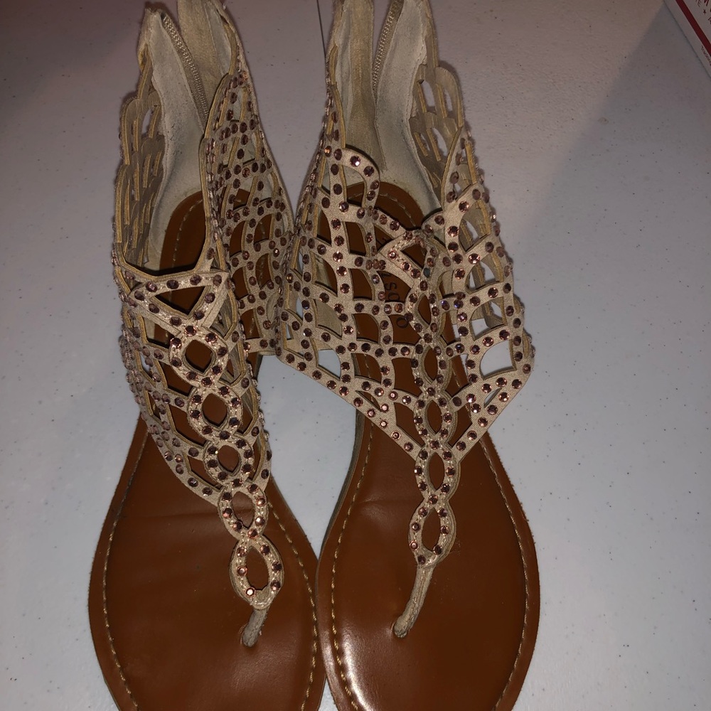 Zigi Soho Melaa Cinnamon Size 8 Gladiator Sandals